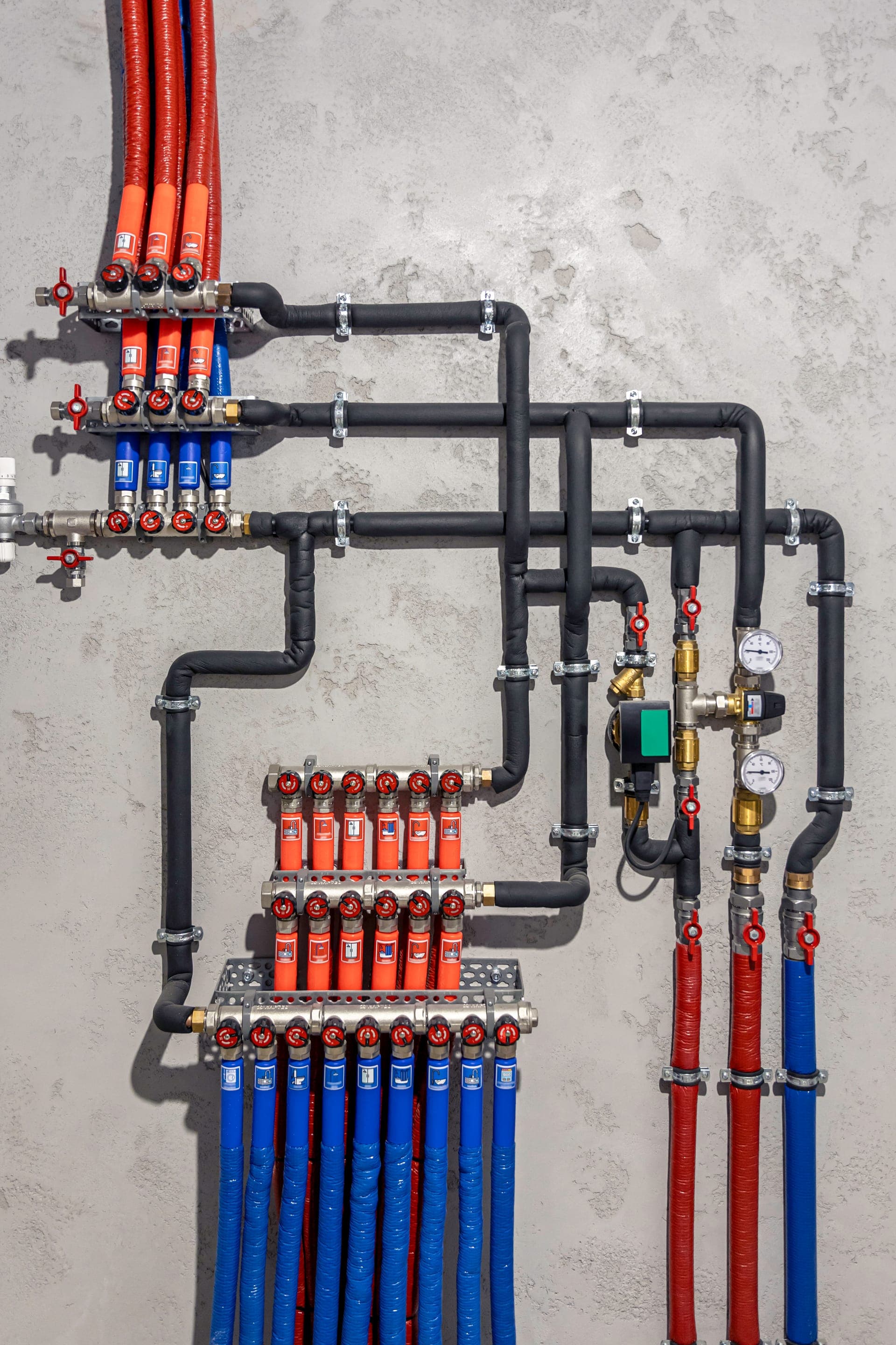 Installation plomberie neuf – immeuble 12 logements